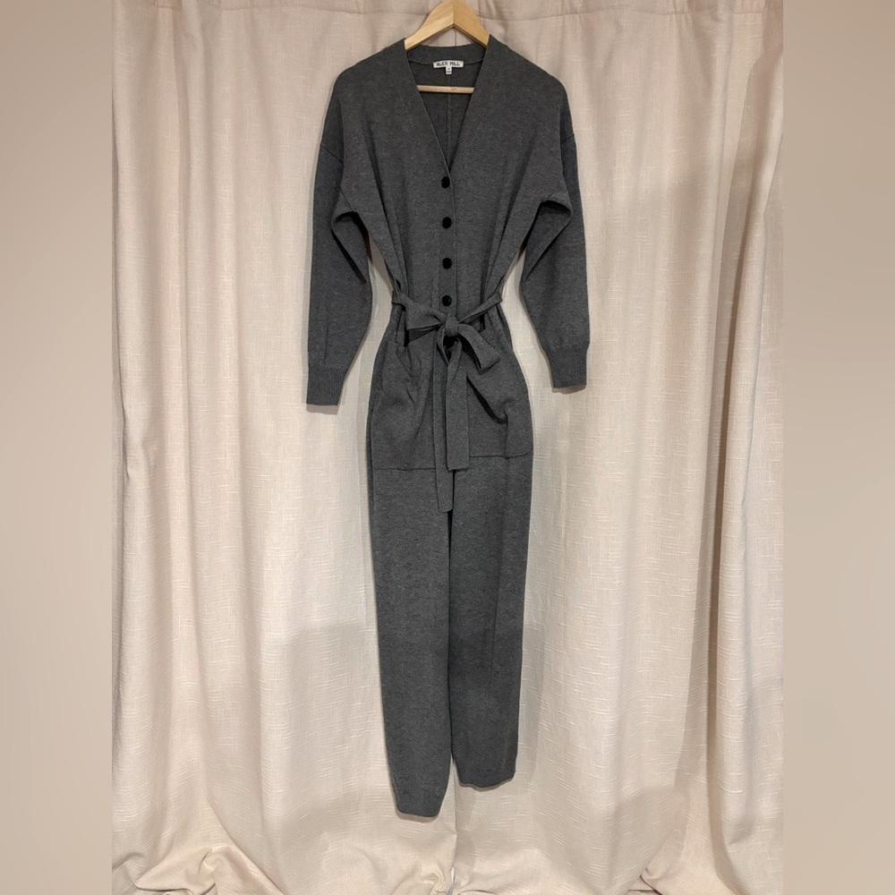 Alex Mill Wool Jumpsuit Sz Med NWOT